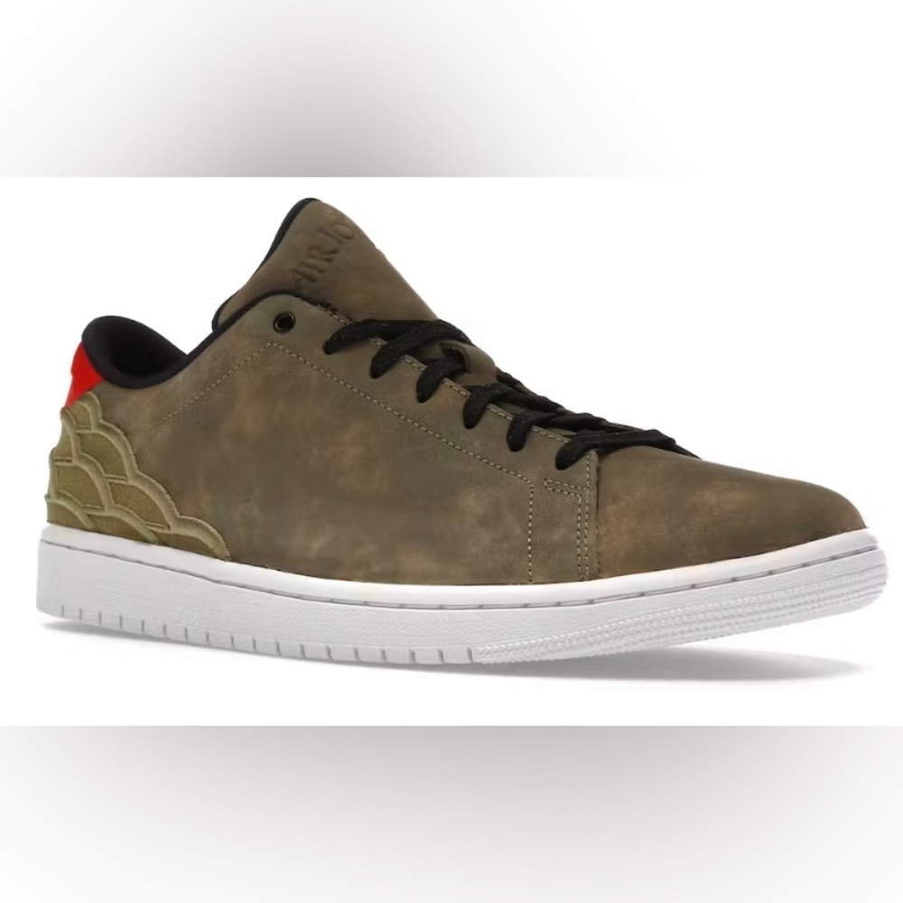 Air Jordan - Jordan 1 Center Court sneaker -Oil Green -ZoomAir cushion sole - 11